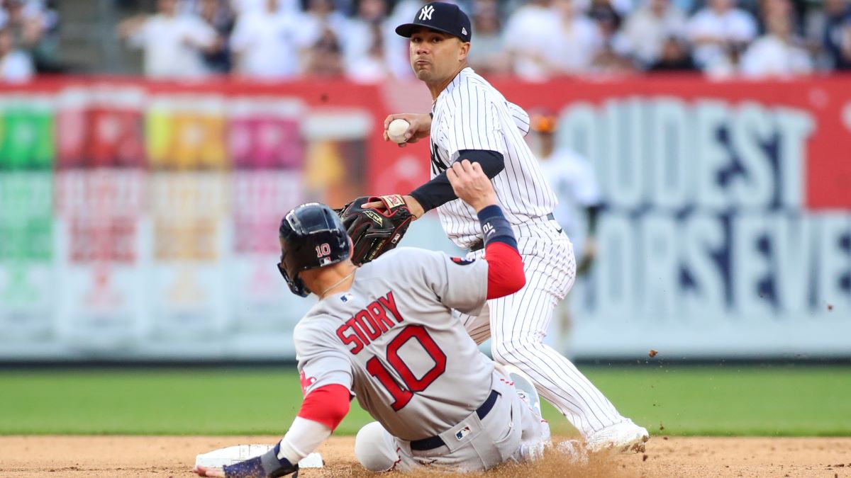 Boston Red Sox second baseman Trevor Story