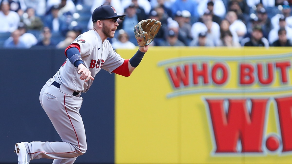 Boston Red Sox second baseman Trevor Story