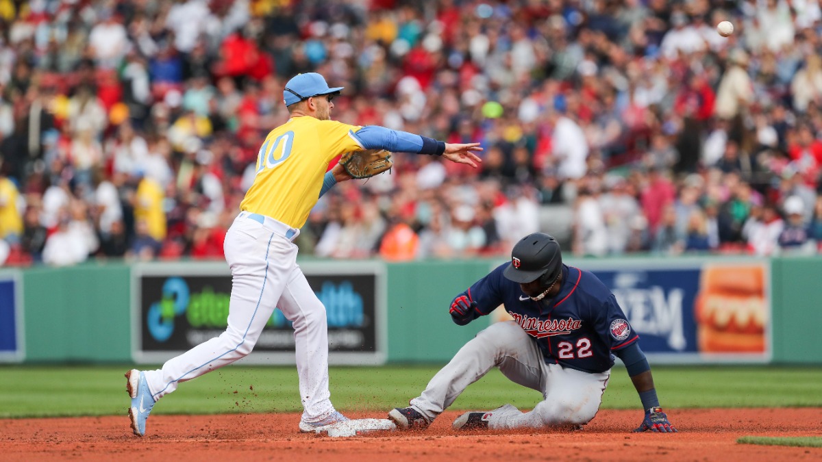 Boston Red Sox second baseman Trevor Story