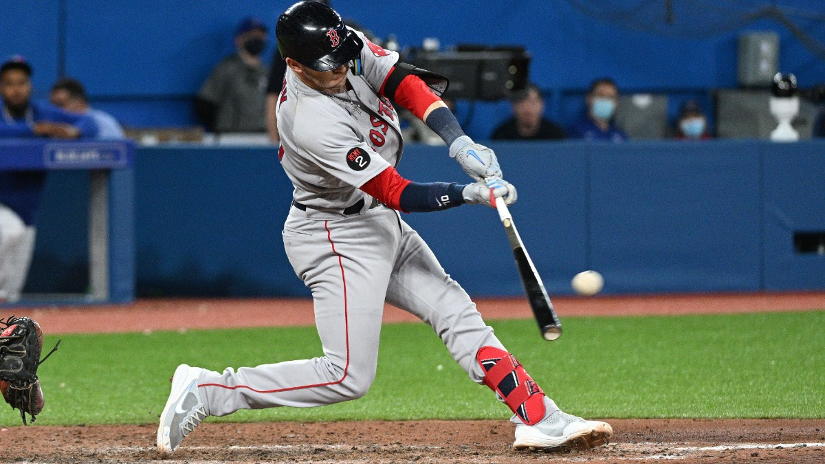 Boston Red Sox second baseman Trevor Story