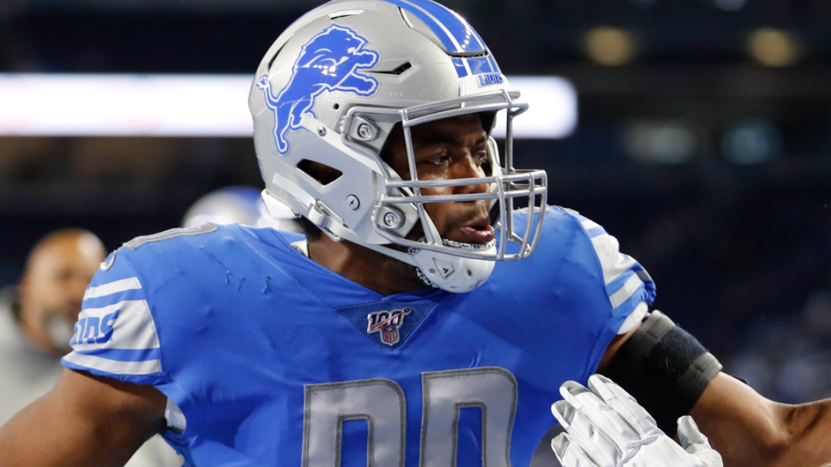 Detroit Lions defensive end Trey Flowers