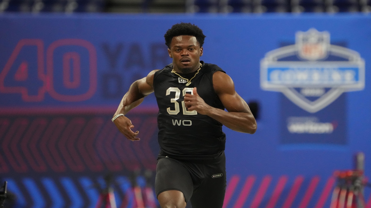 New England Patriots wide receiver Tyquan Thornton