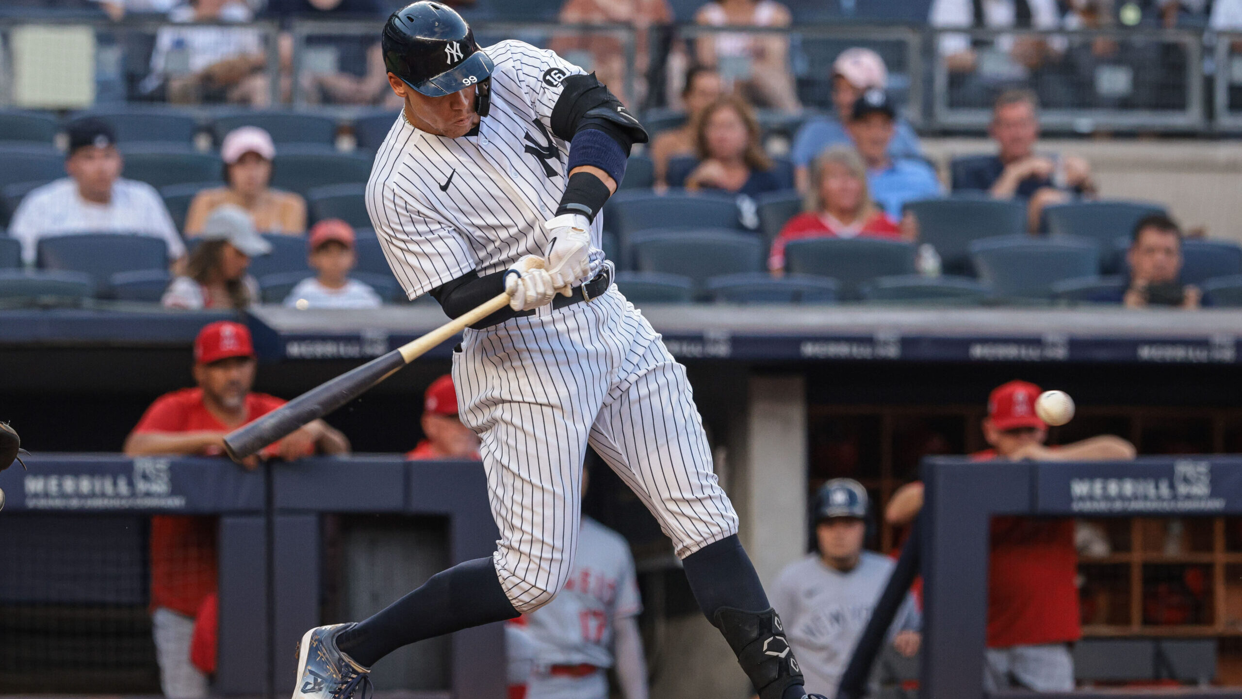 MLB: Los Angeles Angels at New York Yankees