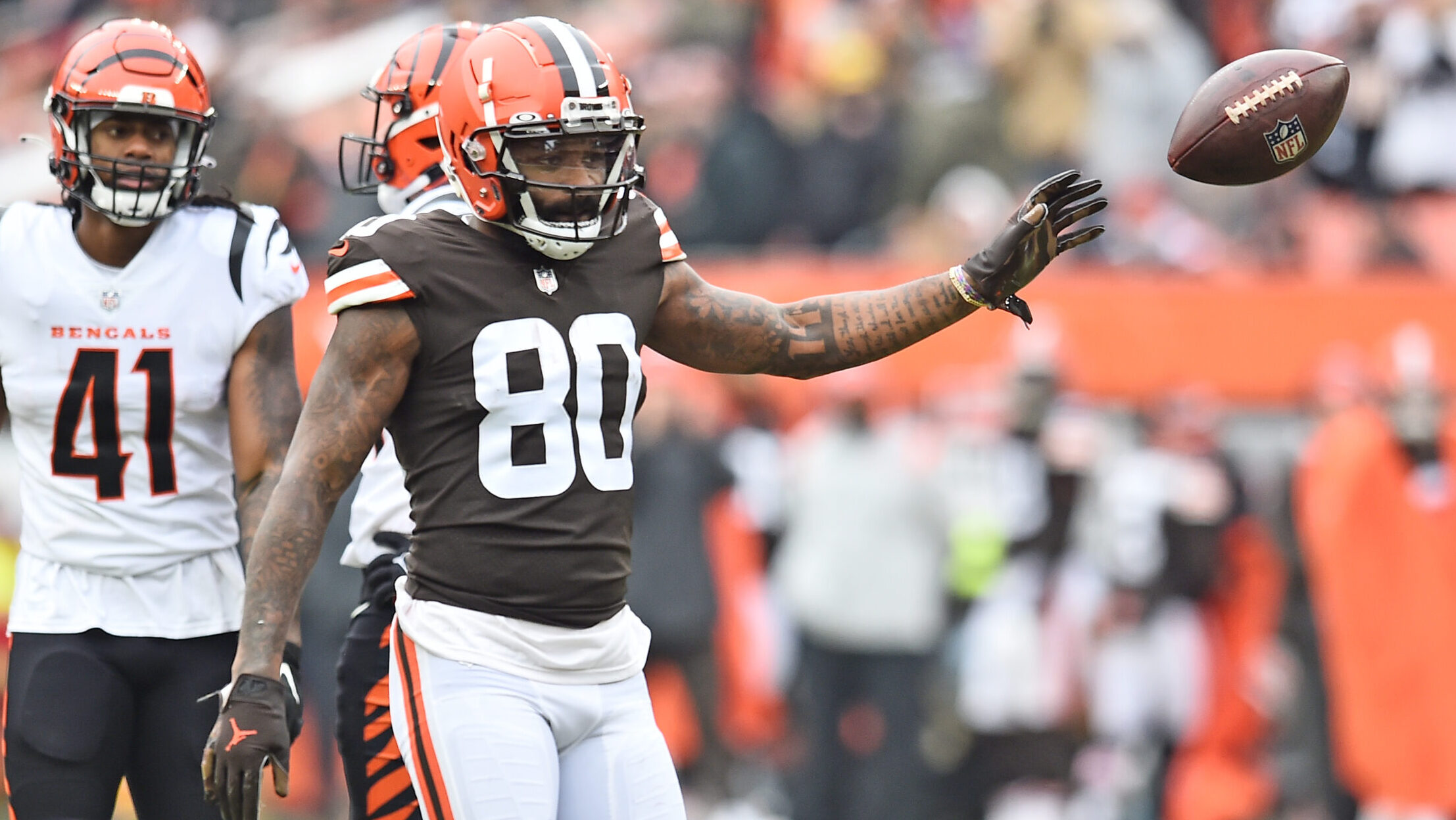 NFL: Cincinnati Bengals at Cleveland Browns