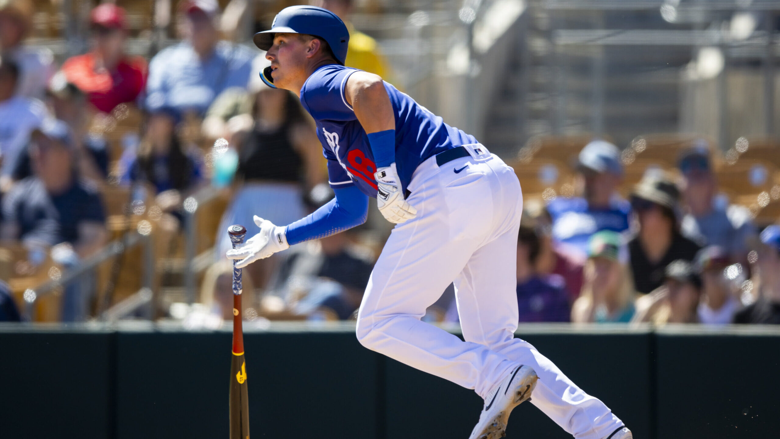 MLB: Spring Training-Cleveland Guardians at Los Angeles Dodgers