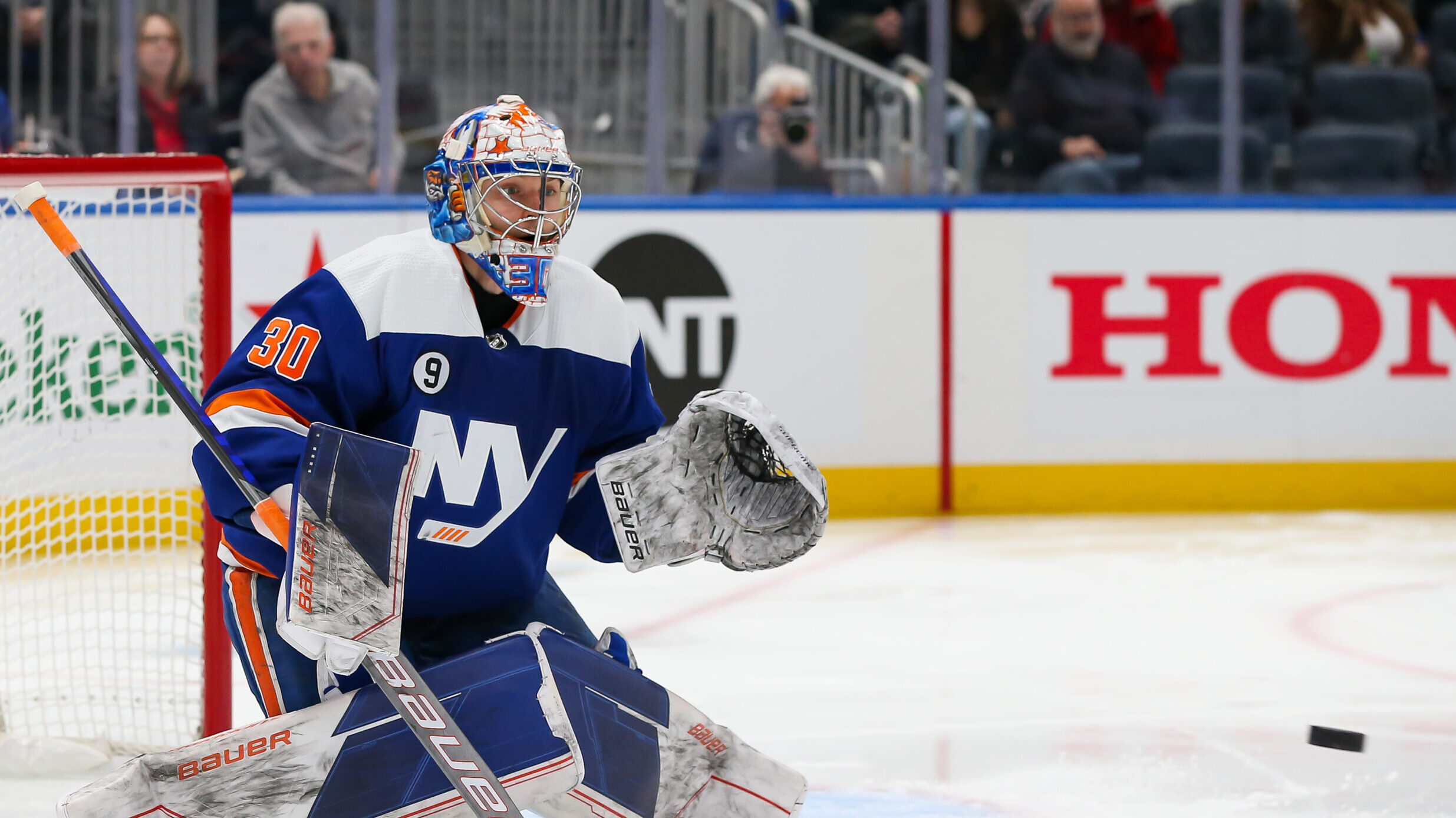 NHL: Tampa Bay Lightning at New York Islanders