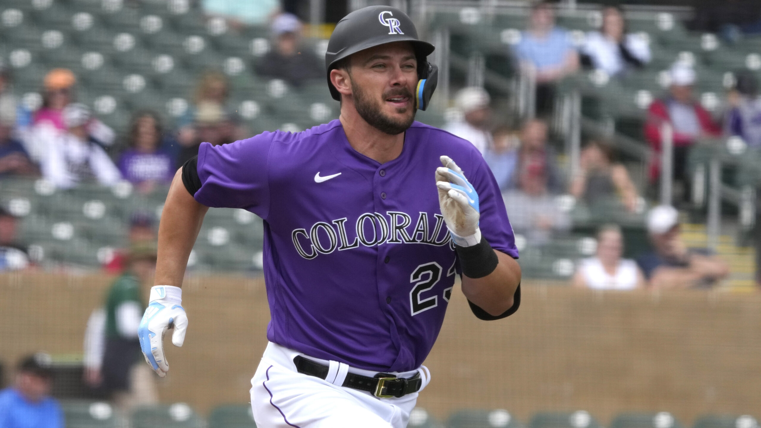 MLB: Spring Training-Los Angeles Angels at Colorado Rockies