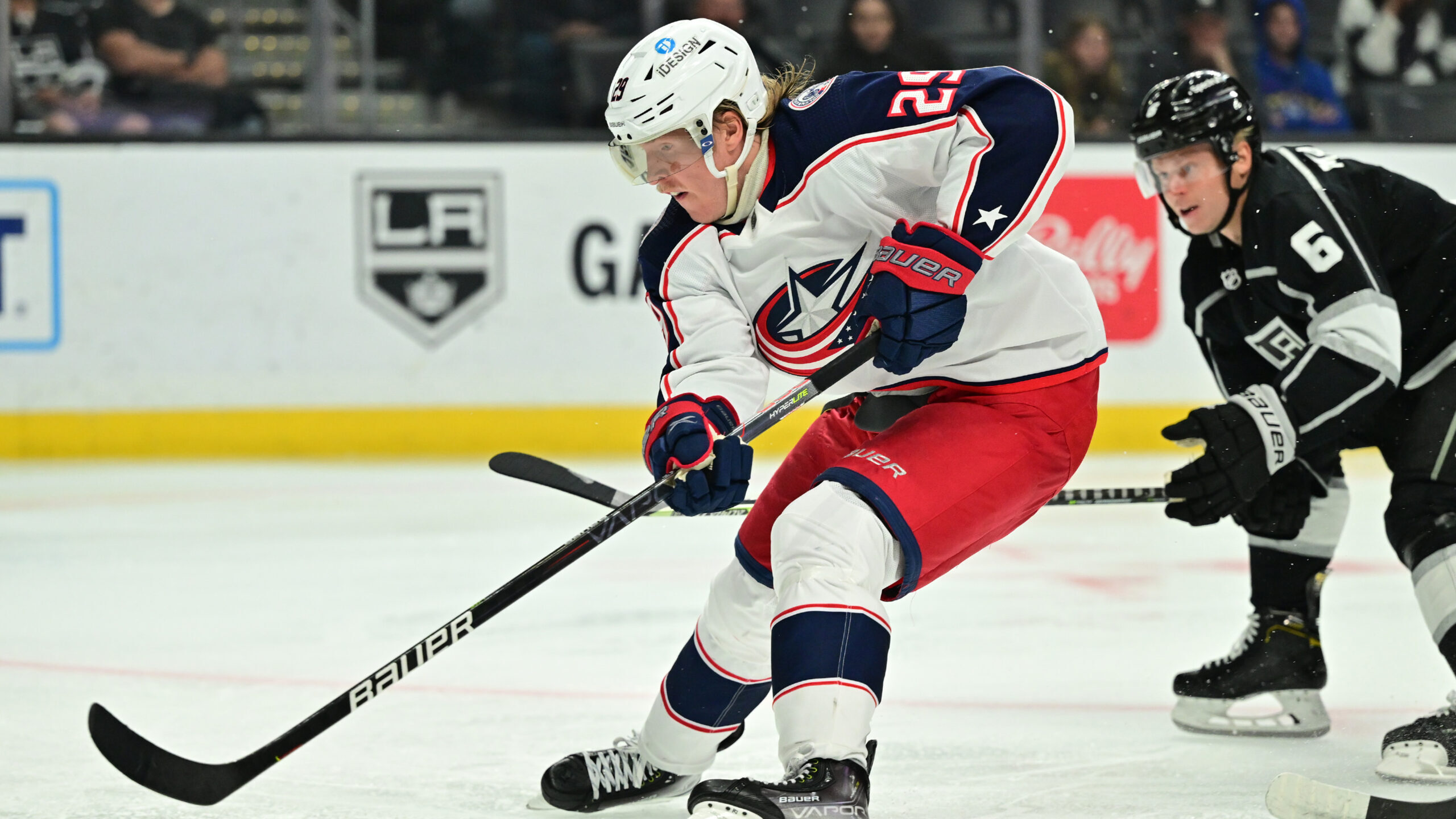 NHL: Columbus Blue Jackets at Los Angeles Kings