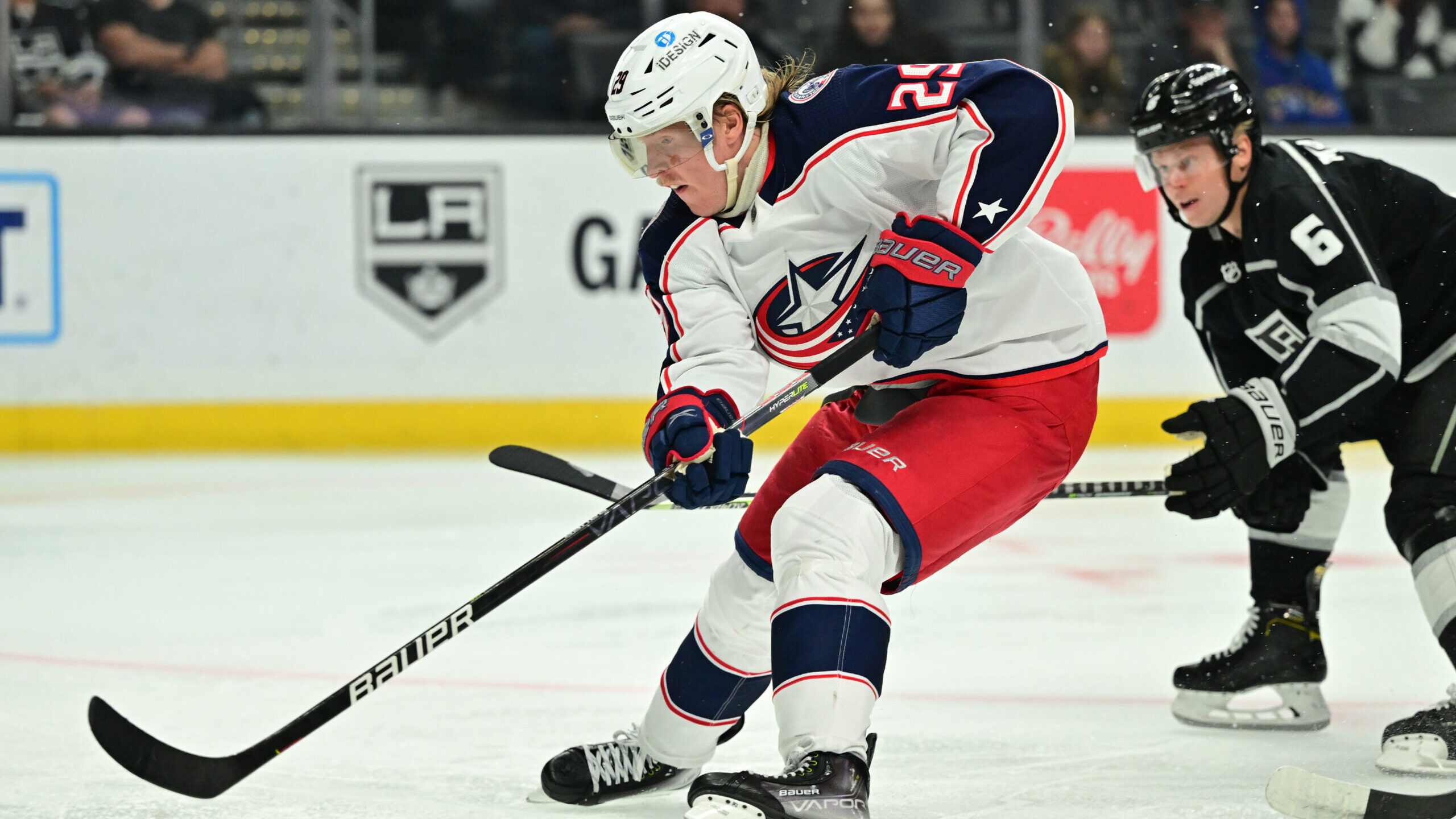 NHL: Columbus Blue Jackets at Los Angeles Kings