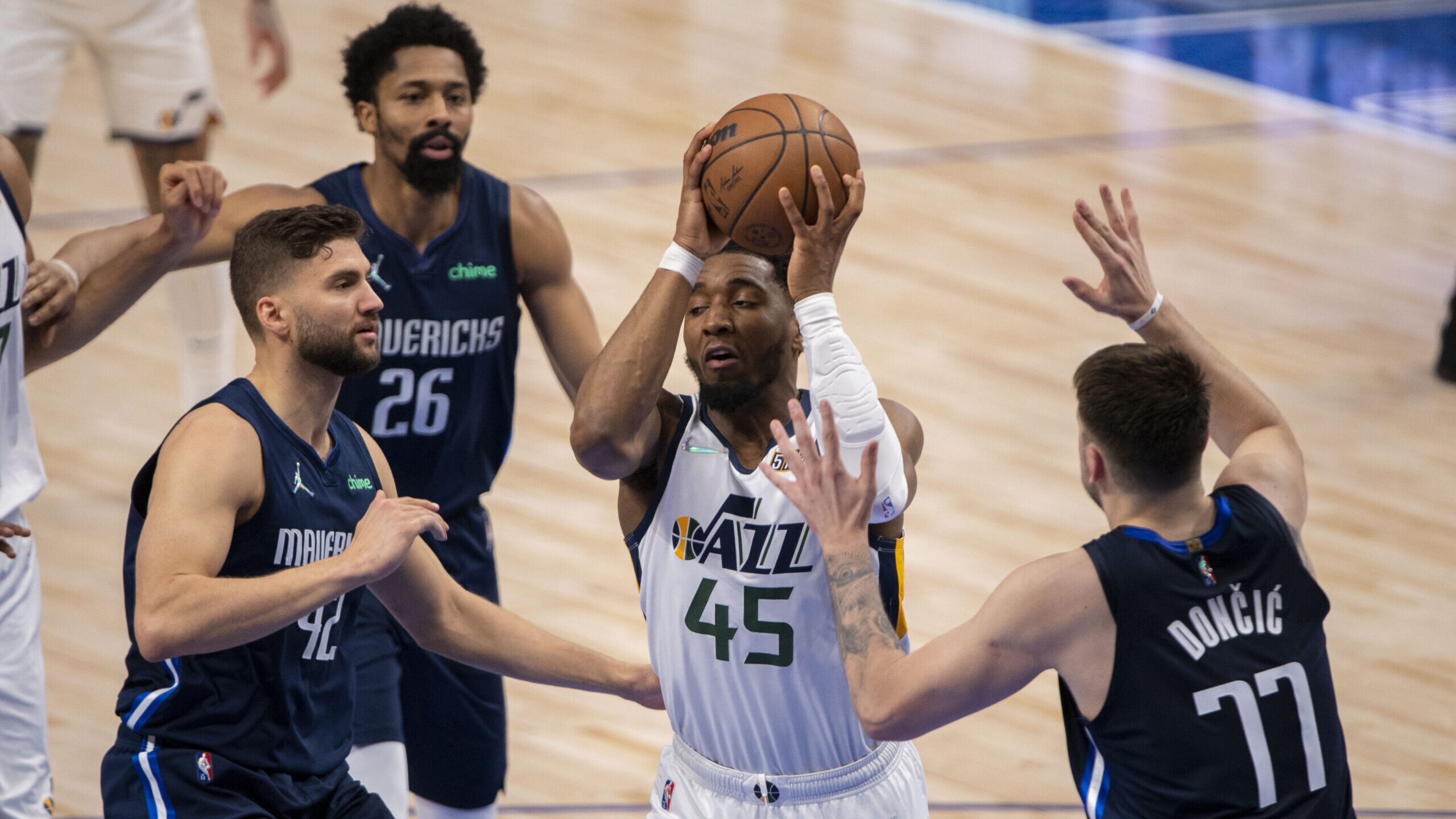 NBA: Utah Jazz at Dallas Mavericks