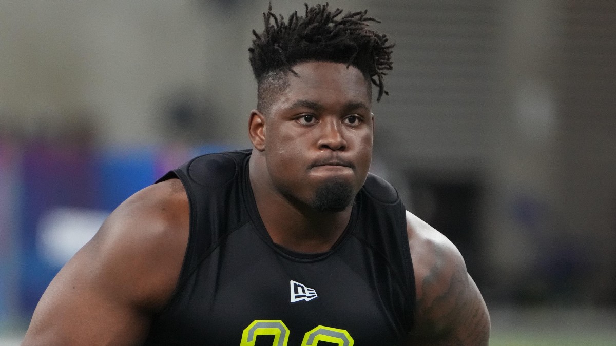 2022 NFL Draft prospect Zion Johnson