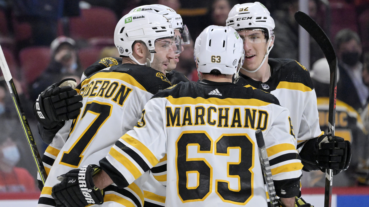Boston Bruins forward Brad Marchand