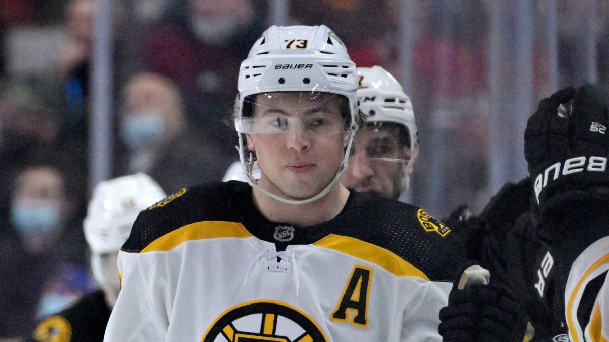 Boston Bruins defenseman Charlie McAvoy