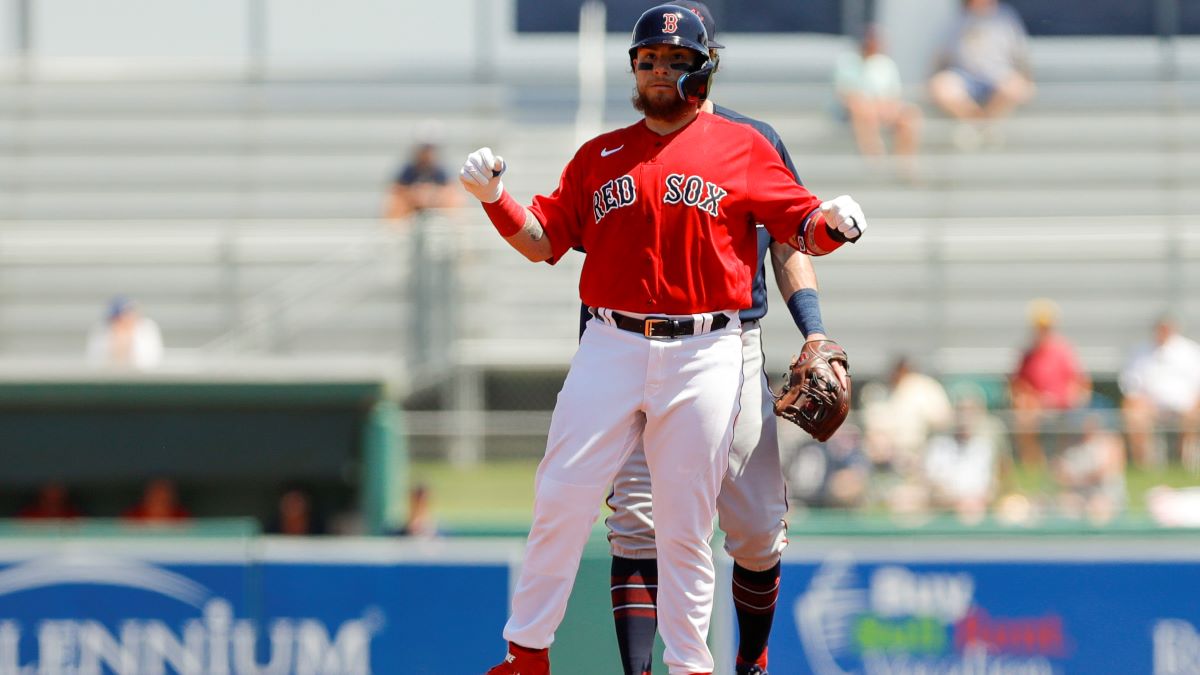 Boston Red Sox catcher Christian Vázquez