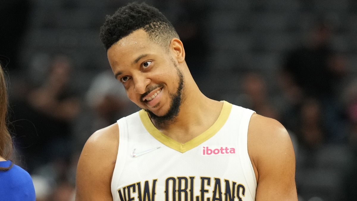 New Orleans Pelicans guard C.J. McCollum