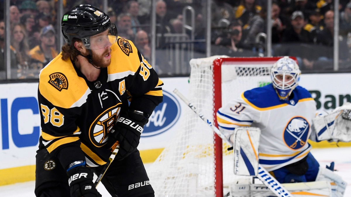 Boston Bruins winger David Pastrnak