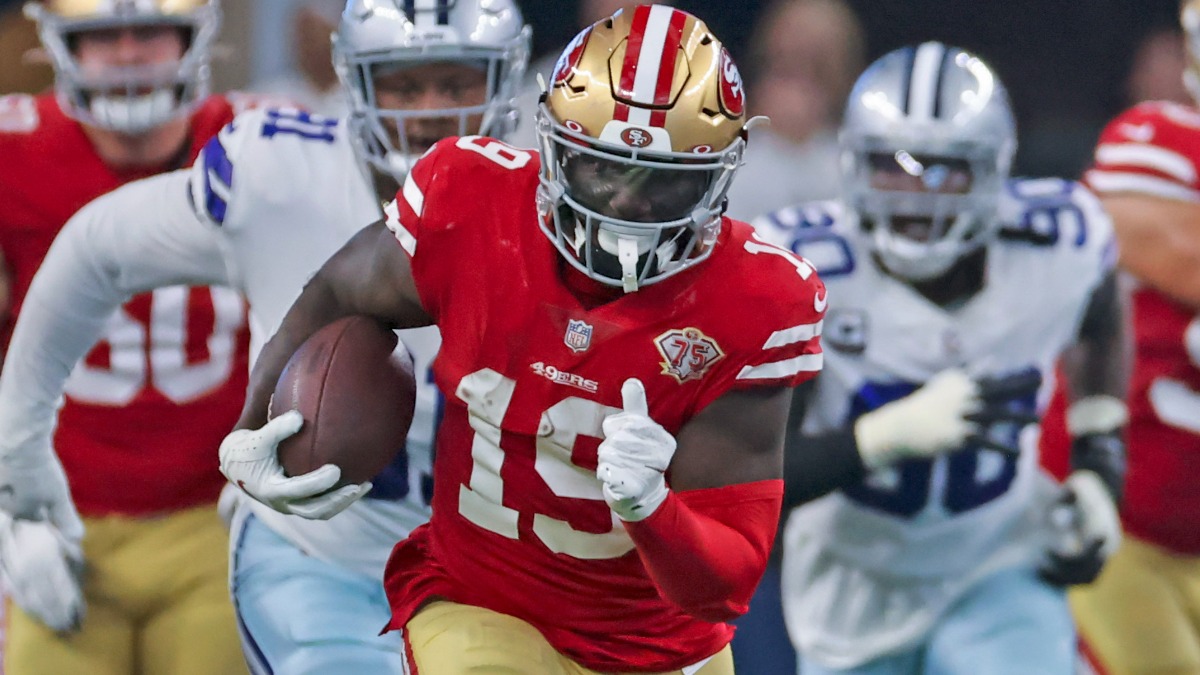 San Francisco 49ers receiver Deebo Samuel