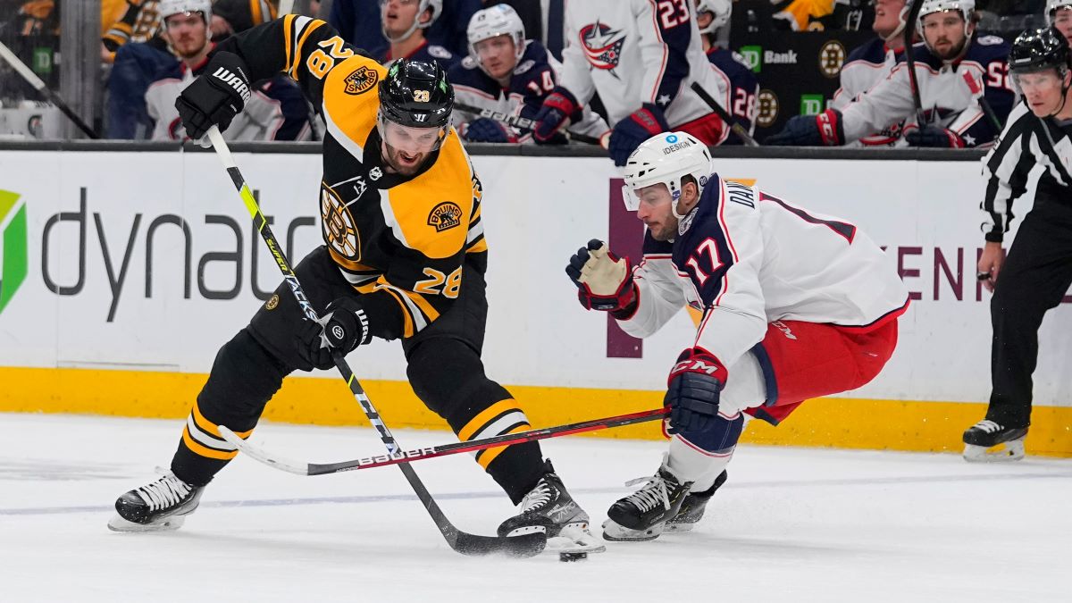 Boston Bruins defenseman Derek Forbort