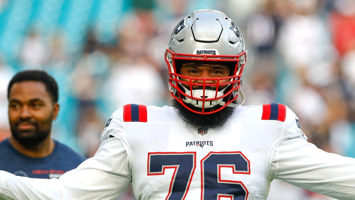 New England Patriots offensive tackle Isaiah Wynn