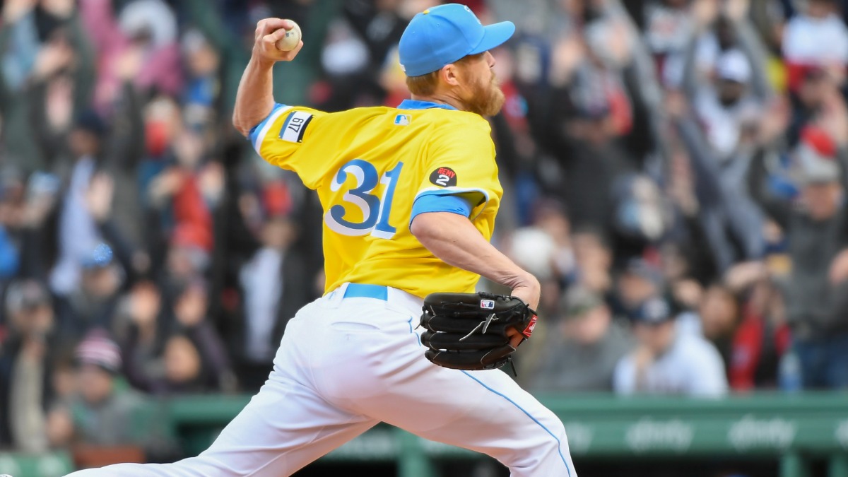 Boston Red Sox pitcher Jake Diekman