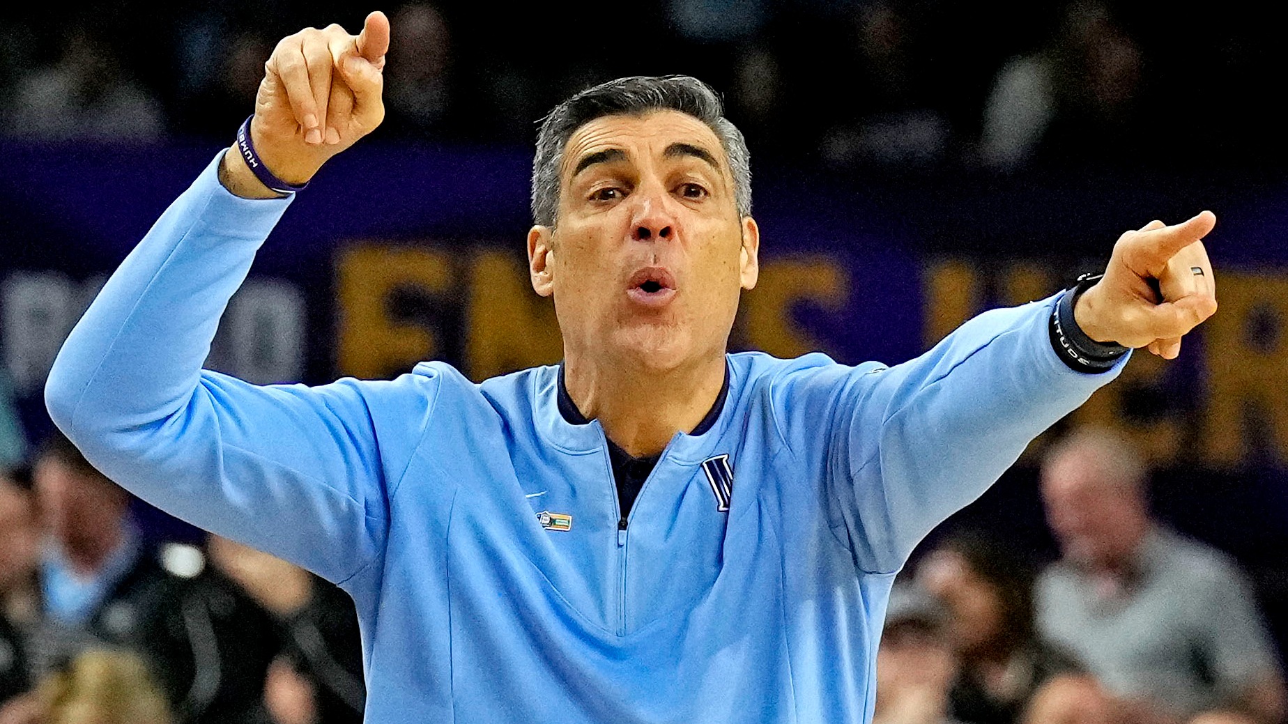 Villanova head coach Jay Wright