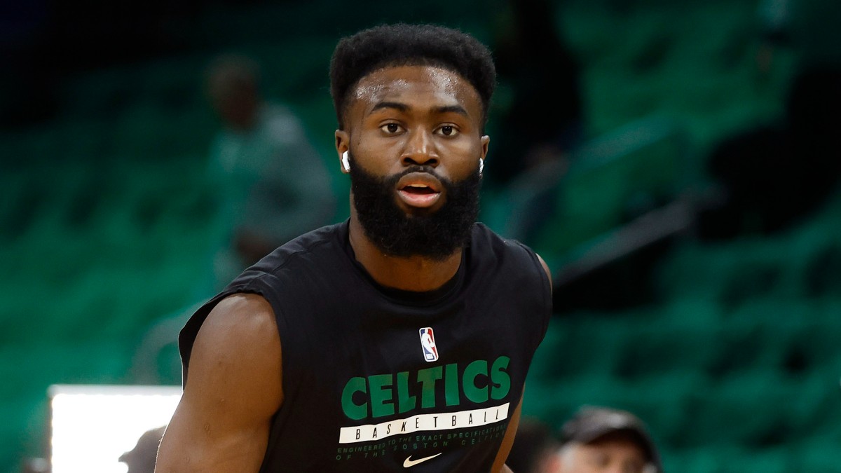 Boston Celtics guard Jaylen Brown