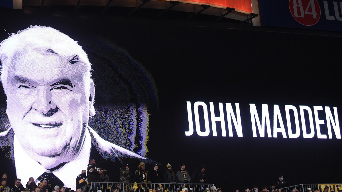 John Madden Heinz Field tribute