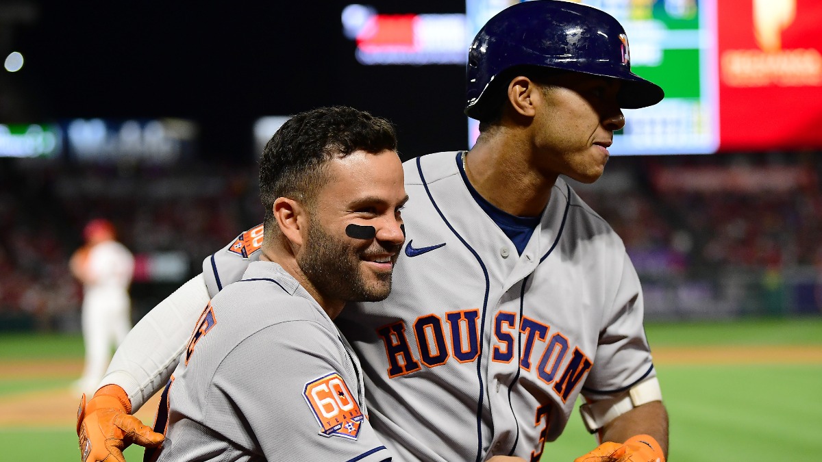 Houston Astros José Altuve, Jeremy Peña