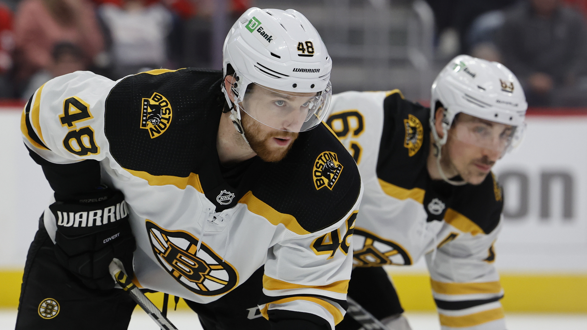 Boston Bruins defenseman Matt Grzelcyk