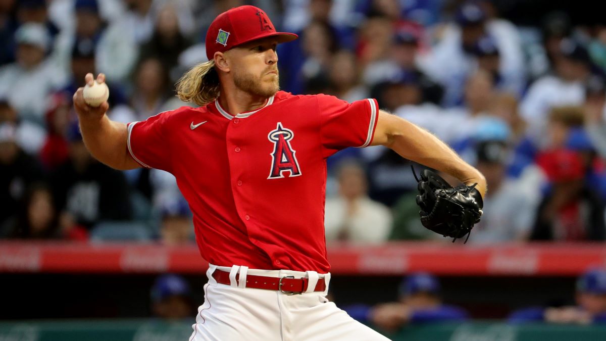Los Angeles Angels pitcher Noah Syndergaard