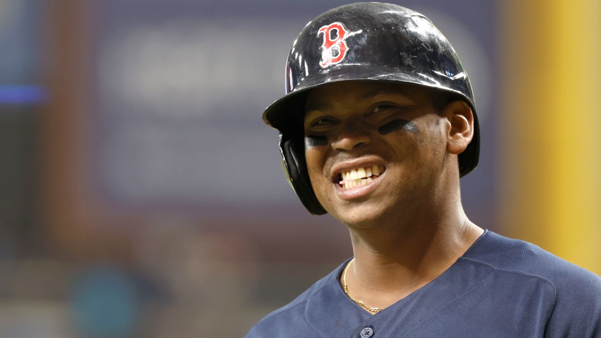 Boston Red Sox third baseman Rafael Devers