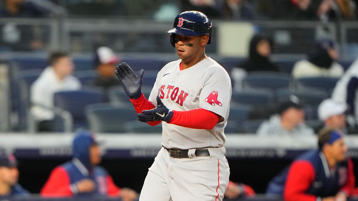 Boston Red Sox third baseman Rafael Devers