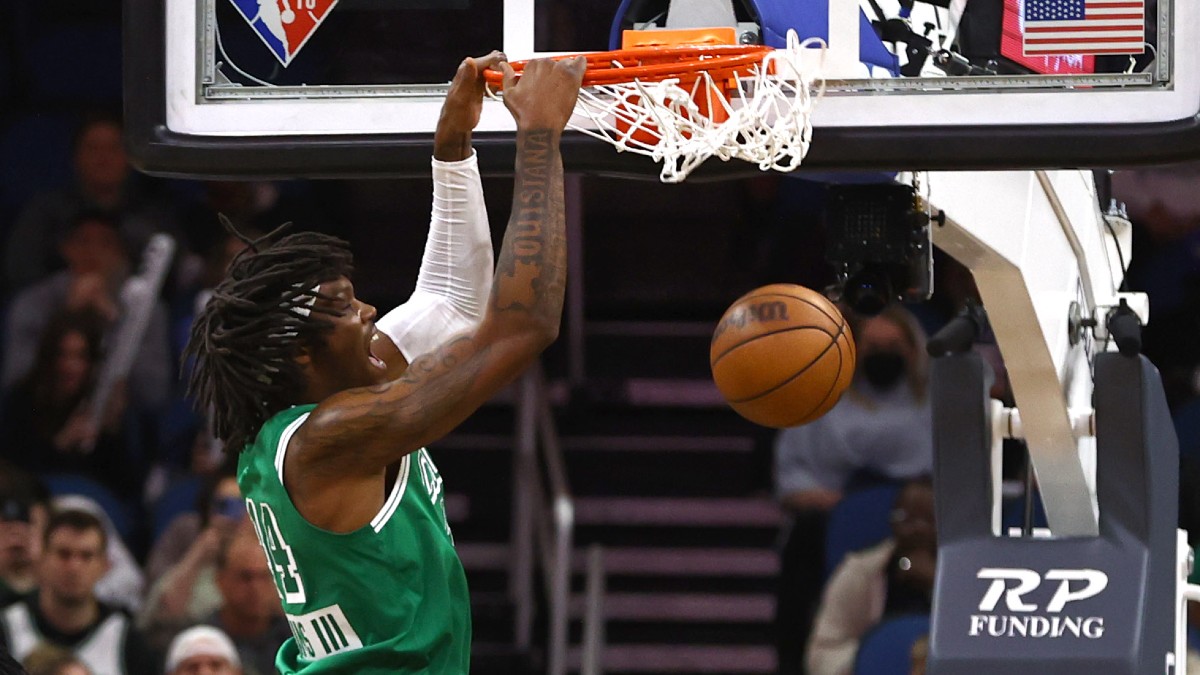 Boston Celtics center Robert Williams