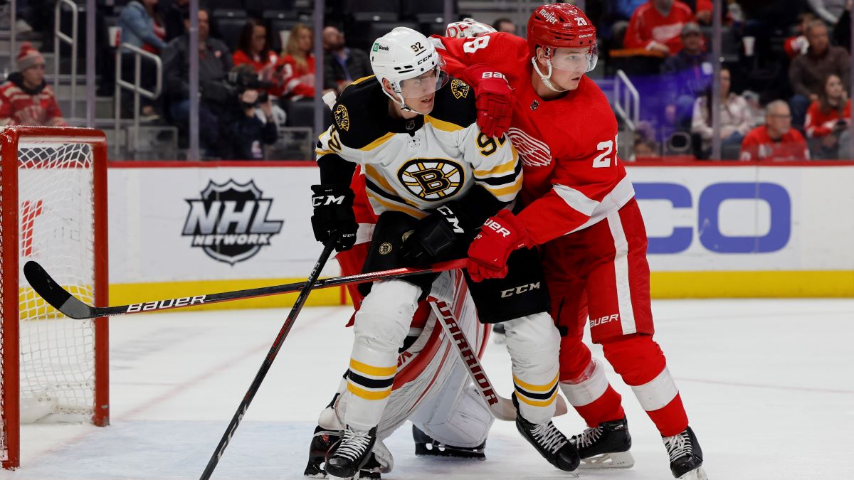 Boston Bruins winger Tomas Nosek