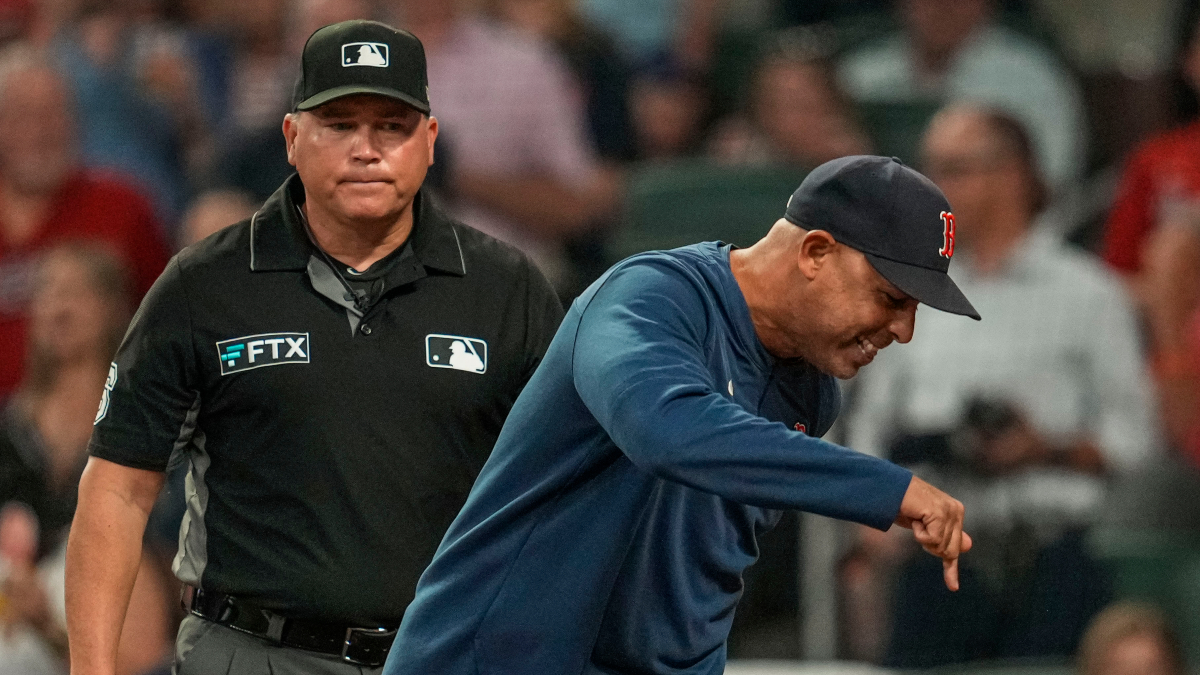 Red Sox manager Alex Cora