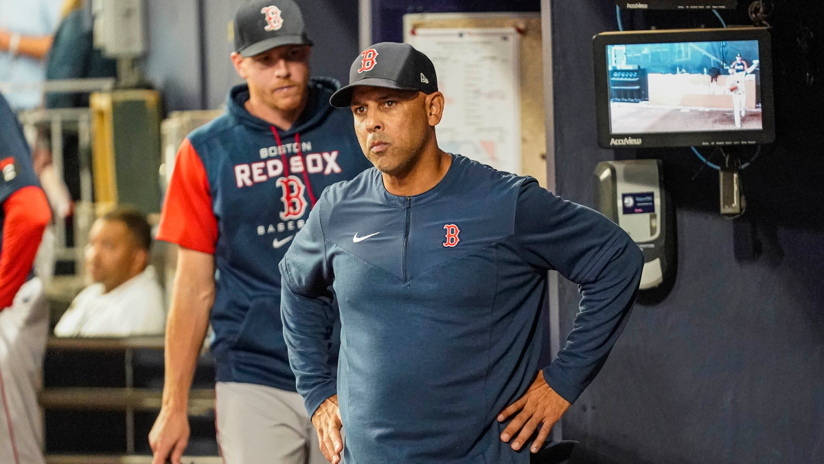 Boston Red Sox manager Alex Cora