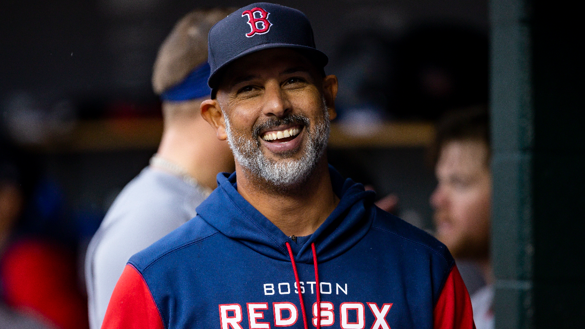 Boston Red Sox manager Alex Cora