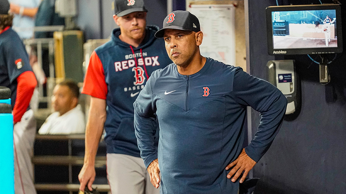 Boston Red Sox manager Alex Cora