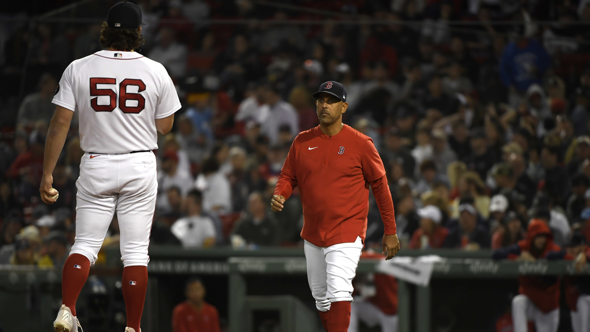 Boston Red Sox manager Alex Cora
