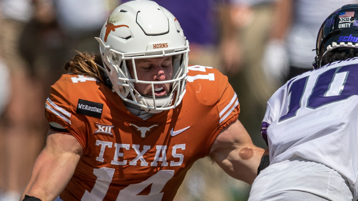 Texas Longhorns wide receiver Brenden Schooler