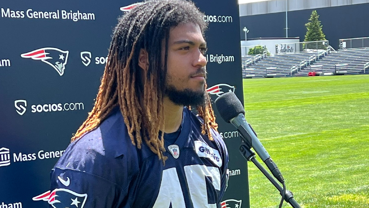 New England Patriots linebacker Cameron McGrone