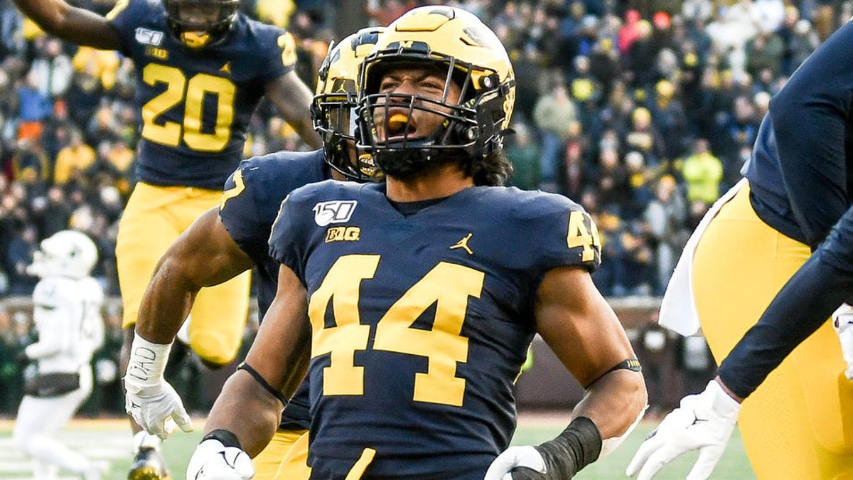 Michigan linebacker Cameron McGrone