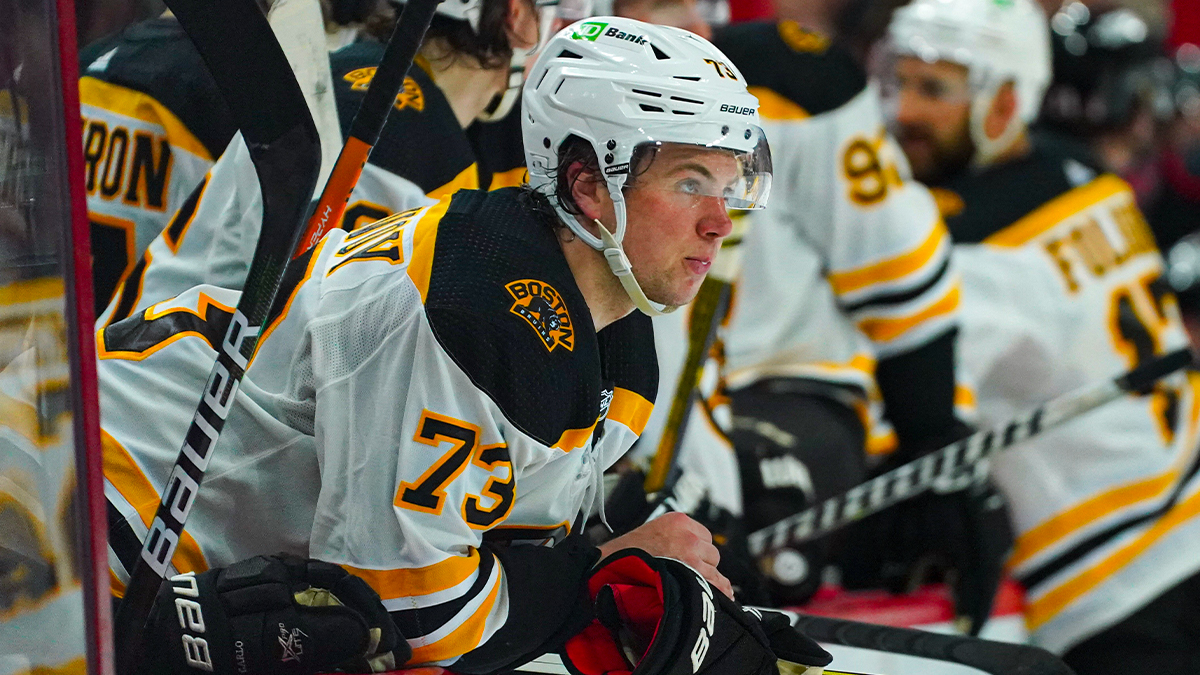 Boston Bruins defenseman Charlie McAvoy