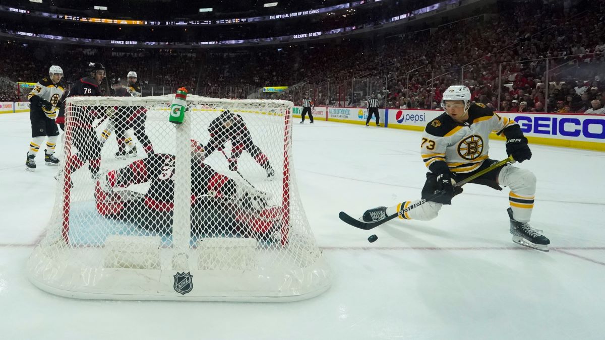 Boston Bruins defenseman Charlie McAvoy