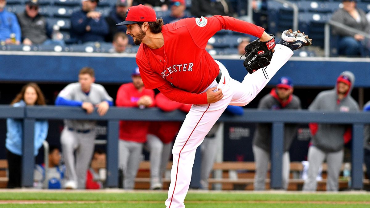 Boston Red Sox pitcher Connor Seabold