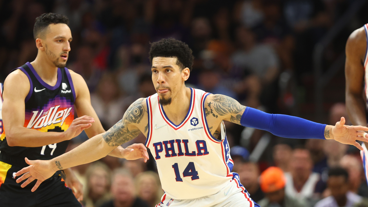 Philadelhpia 76ers guard Danny Green