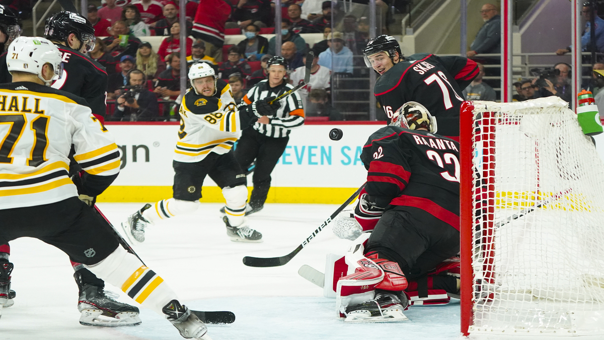 Boston Bruins forward David Pastrnak