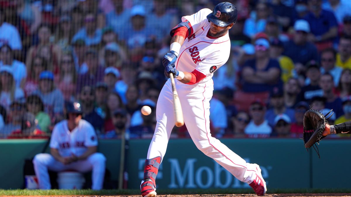 Boston Red Sox outfielder Franchy Cordero