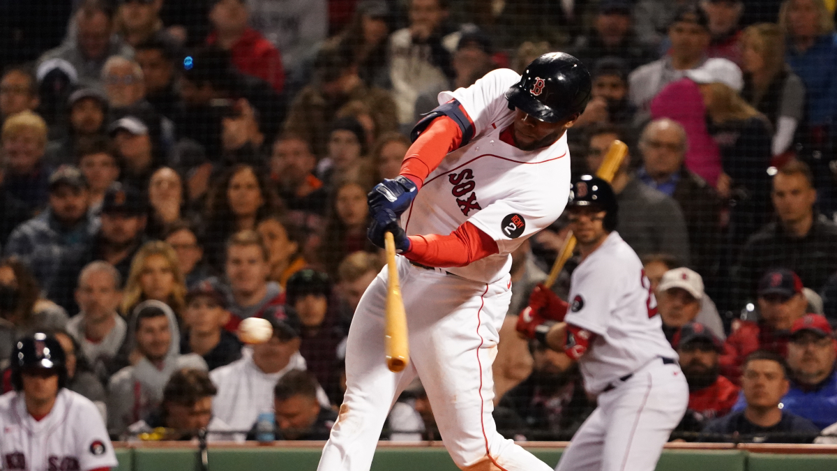Boston Red Sox outfielder Franchy Cordero