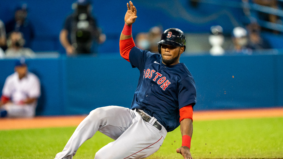 Boston Red Sox first baseman Franchy Cordero